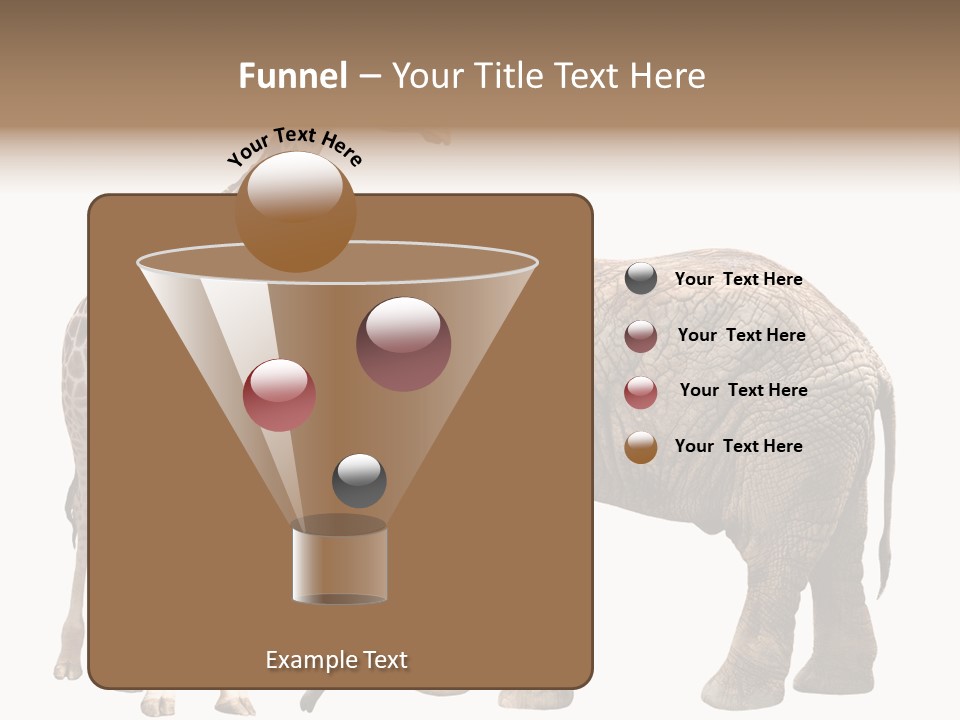 Slim African Nature PowerPoint Template