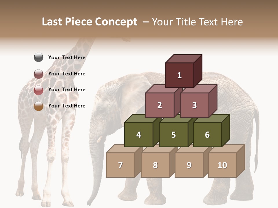 Slim African Nature PowerPoint Template