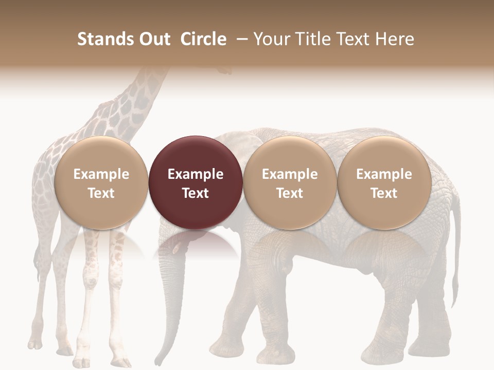 Slim African Nature PowerPoint Template