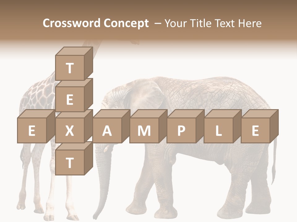 Slim African Nature PowerPoint Template