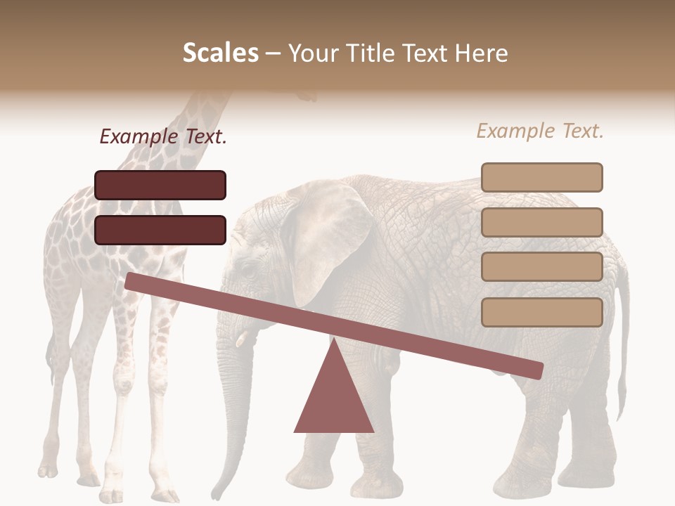 Slim African Nature PowerPoint Template
