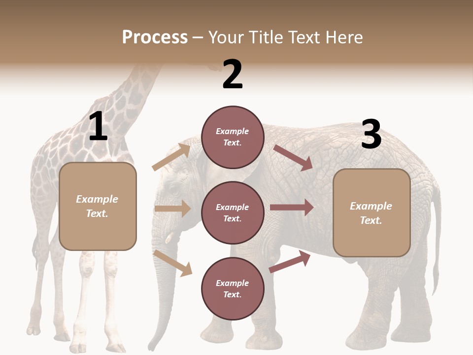 Slim African Nature PowerPoint Template