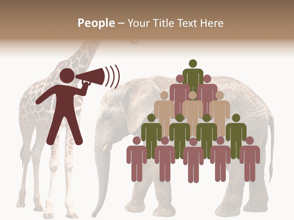 Slim African Nature PowerPoint Template