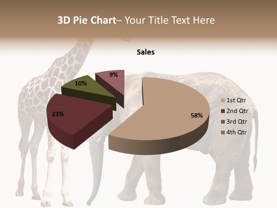 Slim African Nature PowerPoint Template