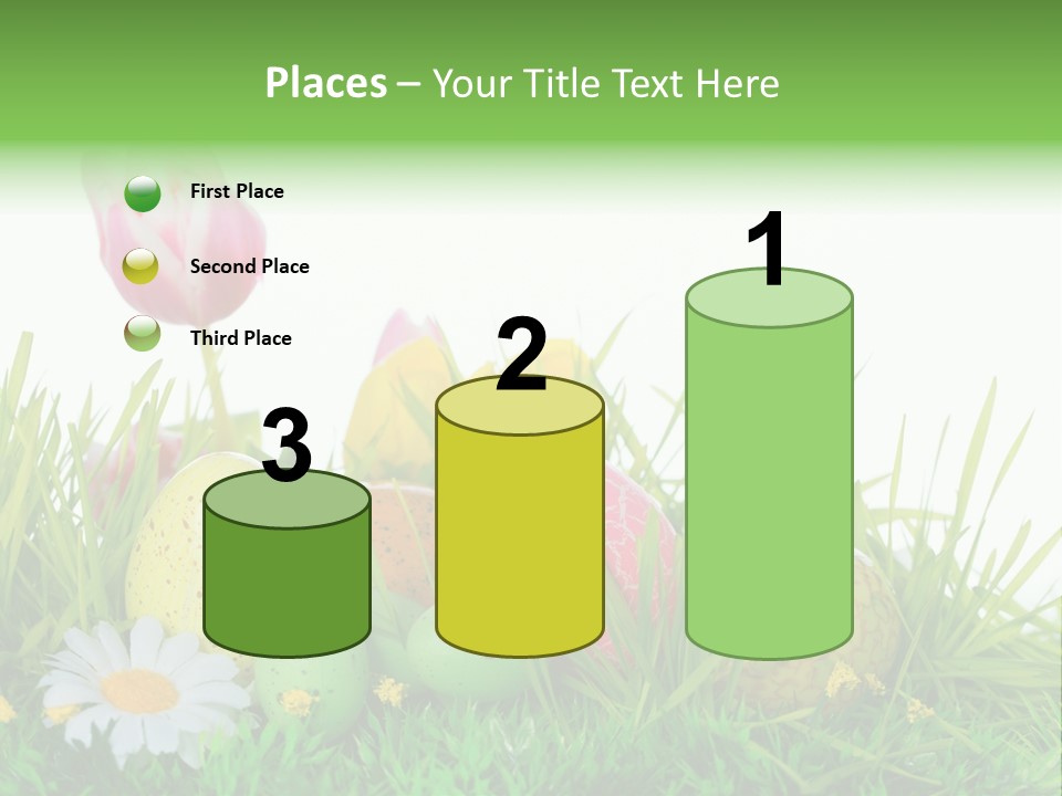 Ostereier F Lachen Osterfest PowerPoint Template