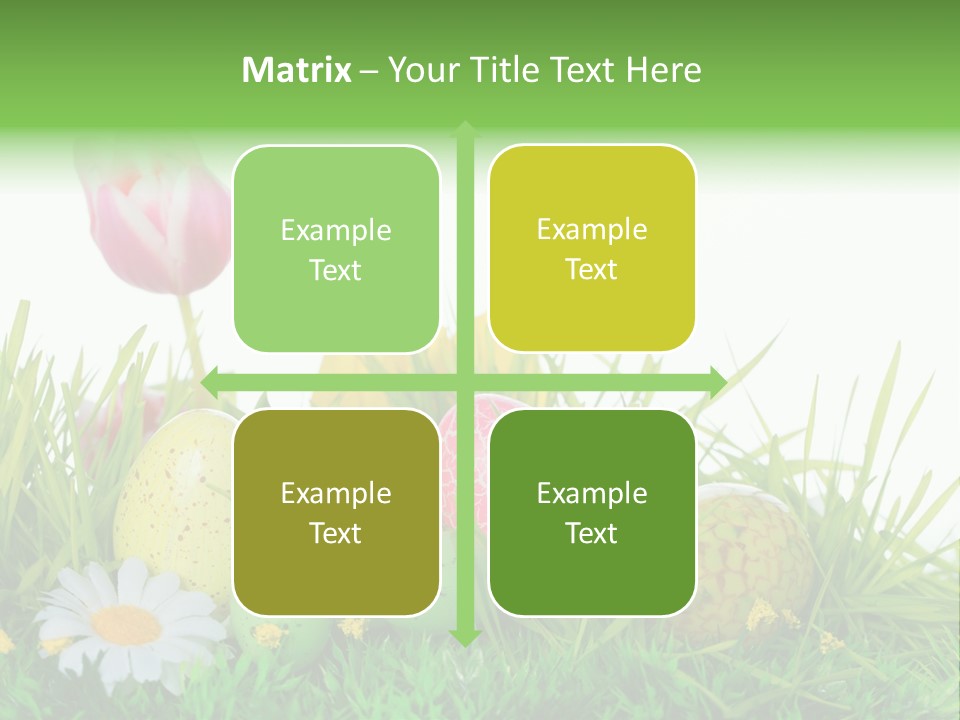 Ostereier F Lachen Osterfest PowerPoint Template