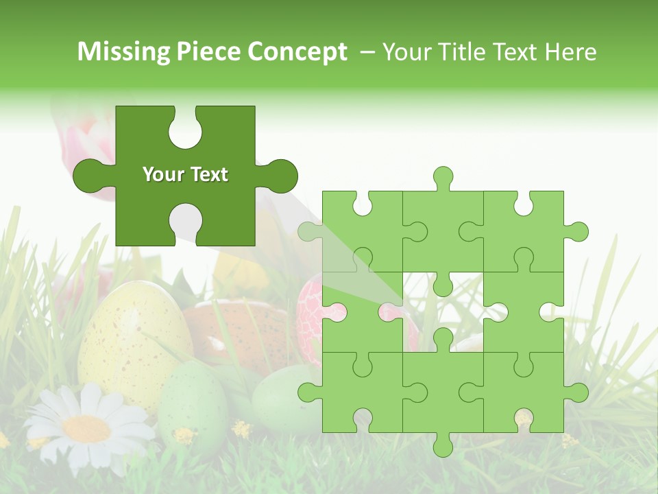 Ostereier F Lachen Osterfest PowerPoint Template