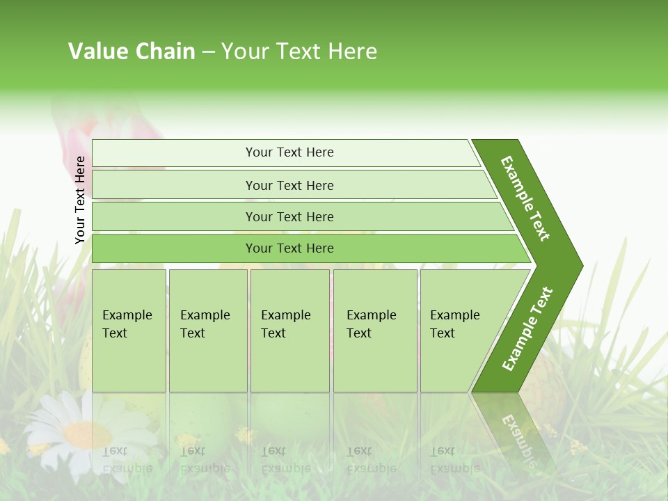 Ostereier F Lachen Osterfest PowerPoint Template