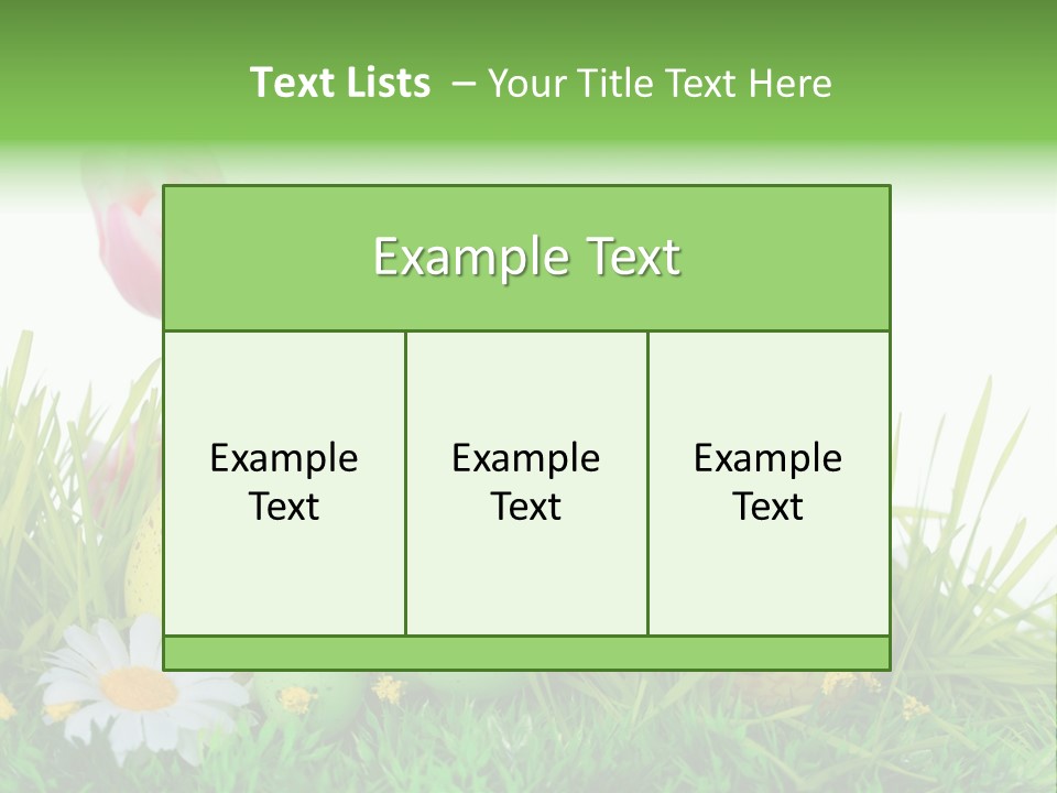 Ostereier F Lachen Osterfest PowerPoint Template