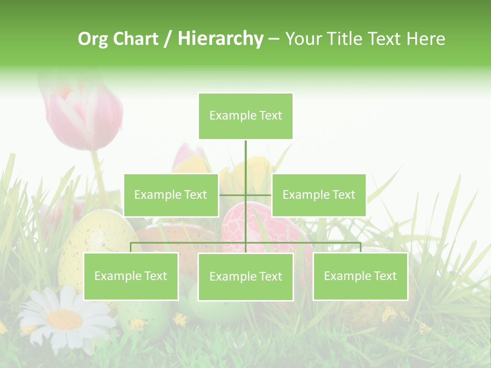 Ostereier F Lachen Osterfest PowerPoint Template