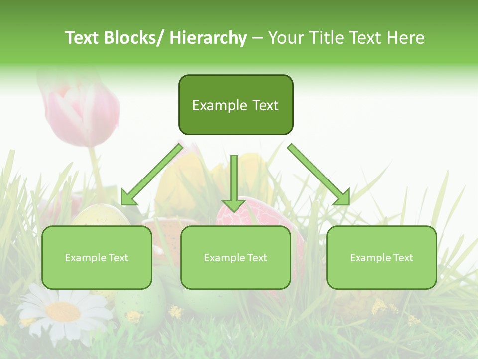 Ostereier F Lachen Osterfest PowerPoint Template