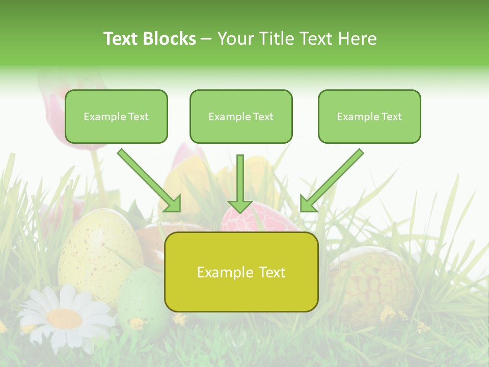 Ostereier F Lachen Osterfest PowerPoint Template