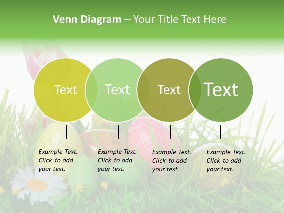 Ostereier F Lachen Osterfest PowerPoint Template