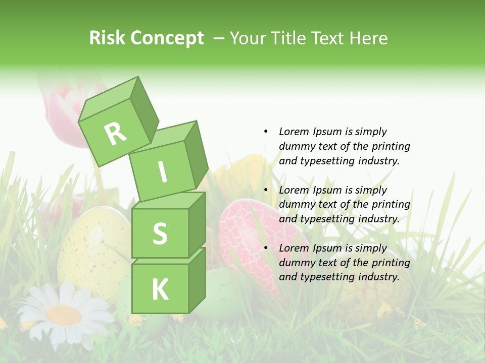 Ostereier F Lachen Osterfest PowerPoint Template