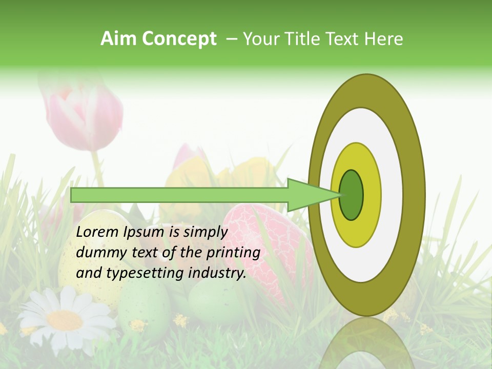 Ostereier F Lachen Osterfest PowerPoint Template