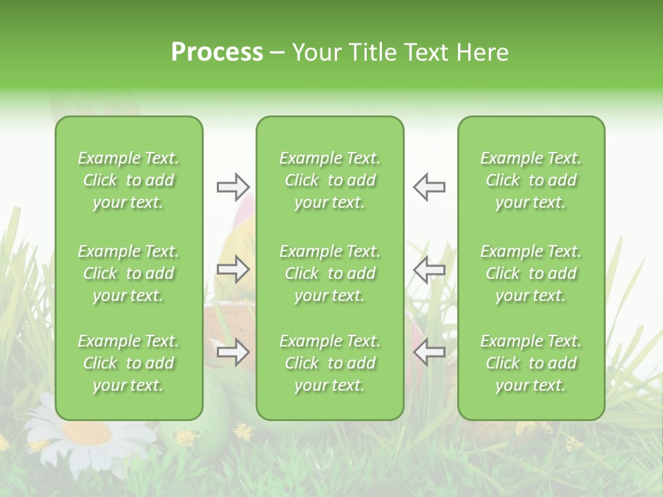 Ostereier F Lachen Osterfest PowerPoint Template