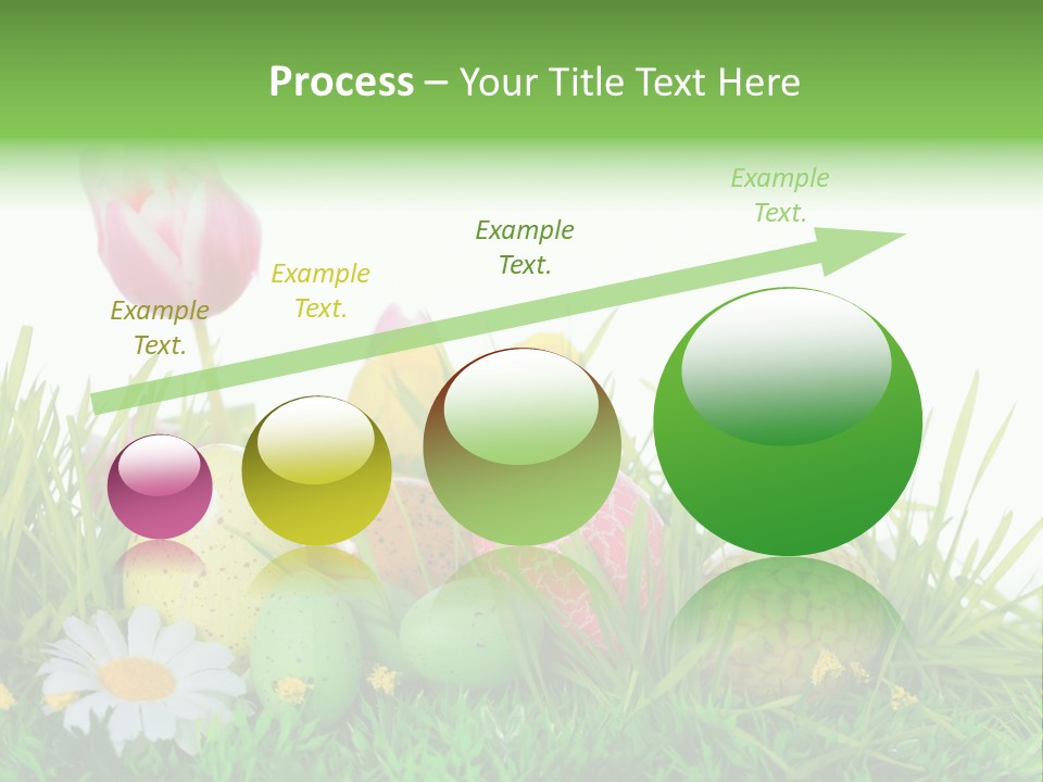 Ostereier F Lachen Osterfest PowerPoint Template