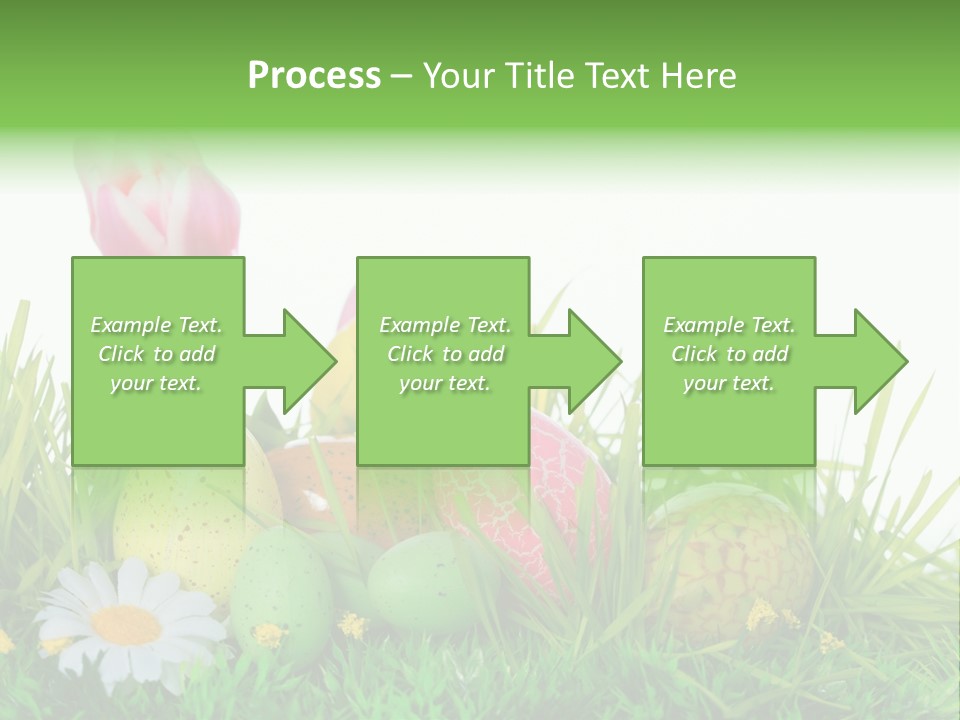 Ostereier F Lachen Osterfest PowerPoint Template