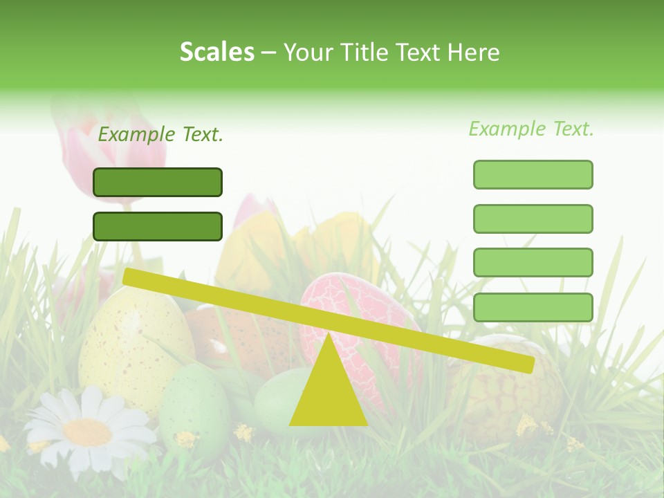 Ostereier F Lachen Osterfest PowerPoint Template