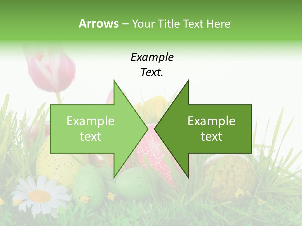 Ostereier F Lachen Osterfest PowerPoint Template