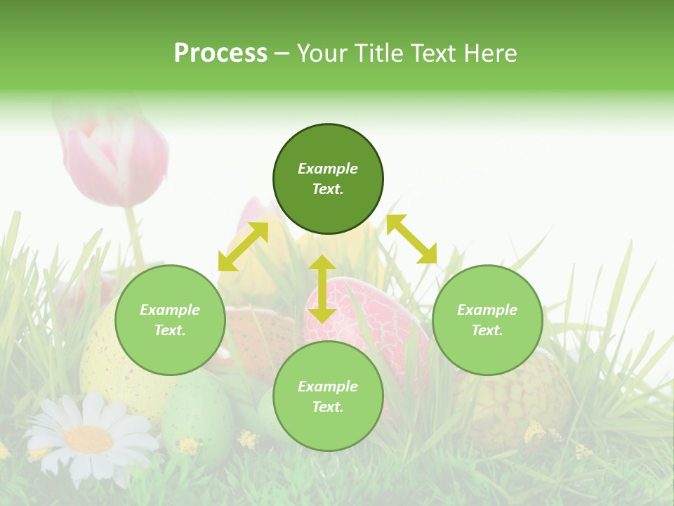 Ostereier F Lachen Osterfest PowerPoint Template