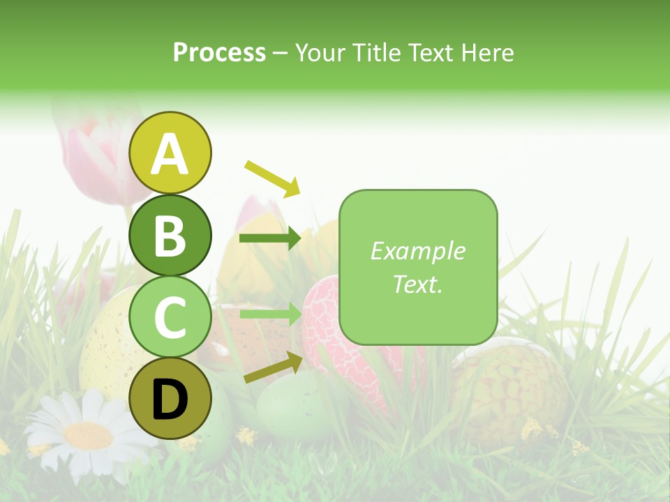 Ostereier F Lachen Osterfest PowerPoint Template