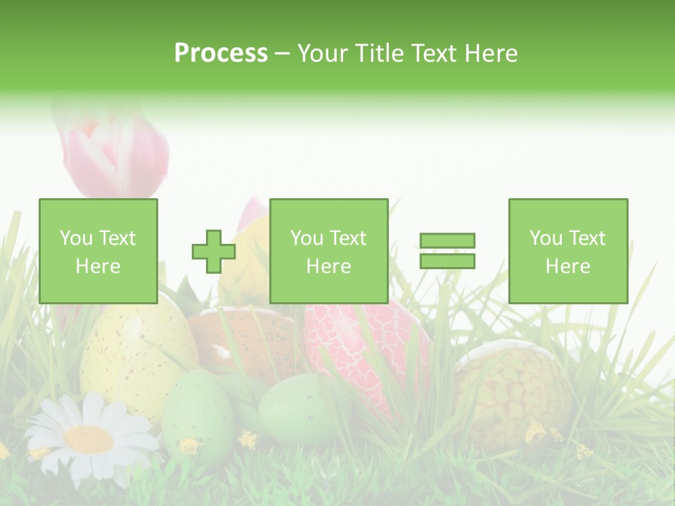 Ostereier F Lachen Osterfest PowerPoint Template