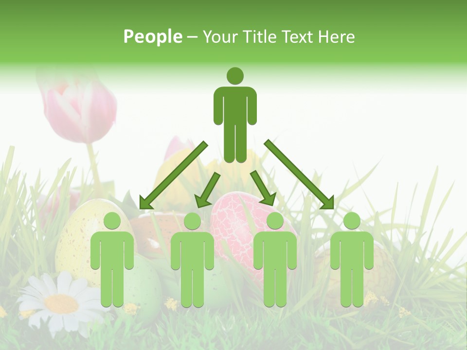 Ostereier F Lachen Osterfest PowerPoint Template