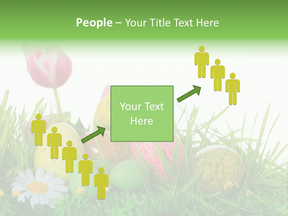 Ostereier F Lachen Osterfest PowerPoint Template