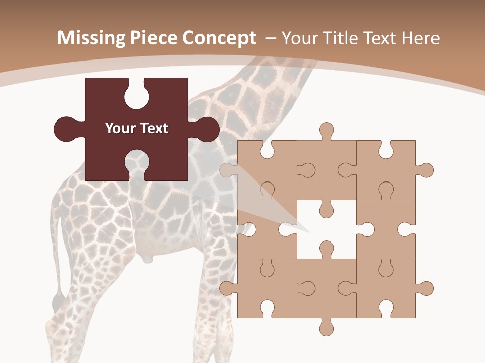 Plain Tropical Camouflage PowerPoint Template