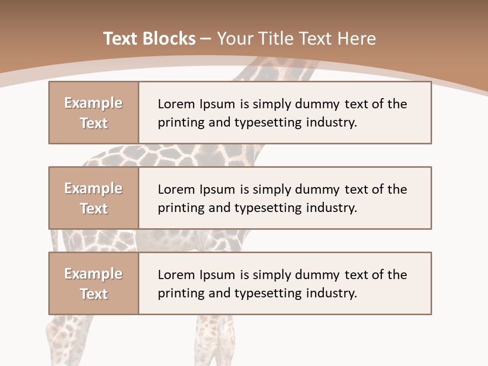Plain Tropical Camouflage PowerPoint Template