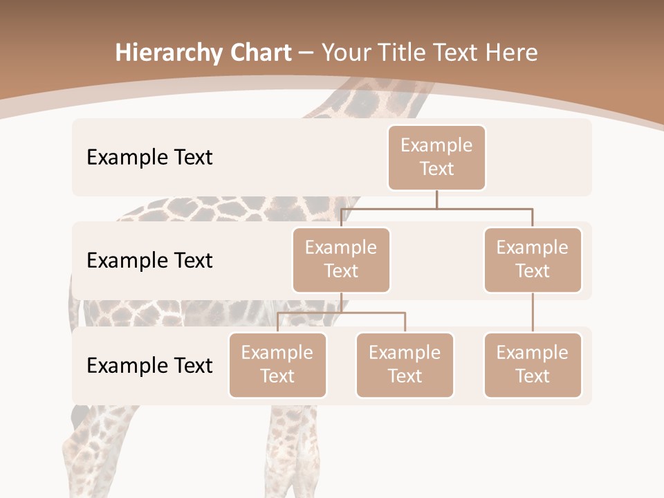 Plain Tropical Camouflage PowerPoint Template