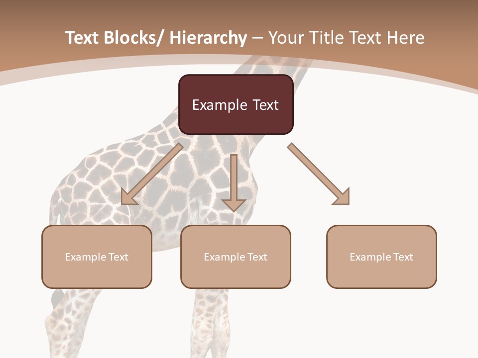 Plain Tropical Camouflage PowerPoint Template