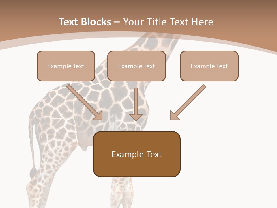 Plain Tropical Camouflage PowerPoint Template