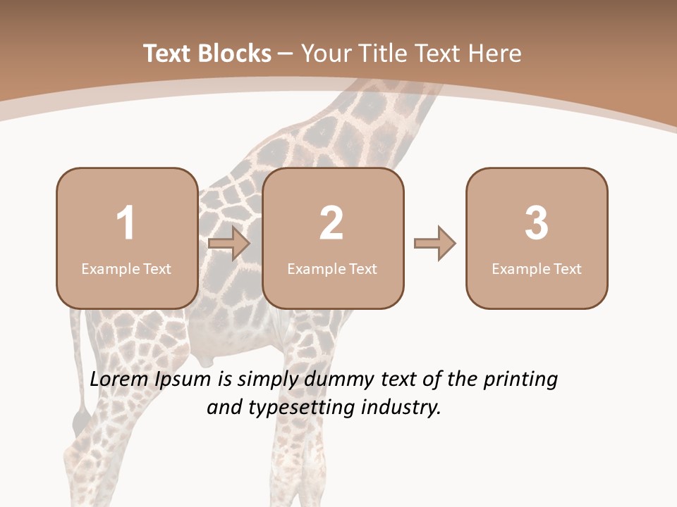 Plain Tropical Camouflage PowerPoint Template