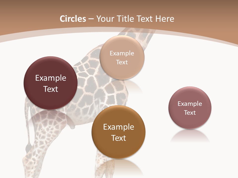 Plain Tropical Camouflage PowerPoint Template