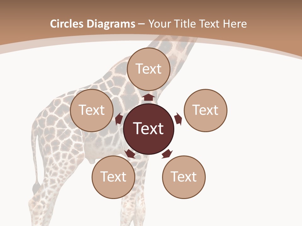 Plain Tropical Camouflage PowerPoint Template