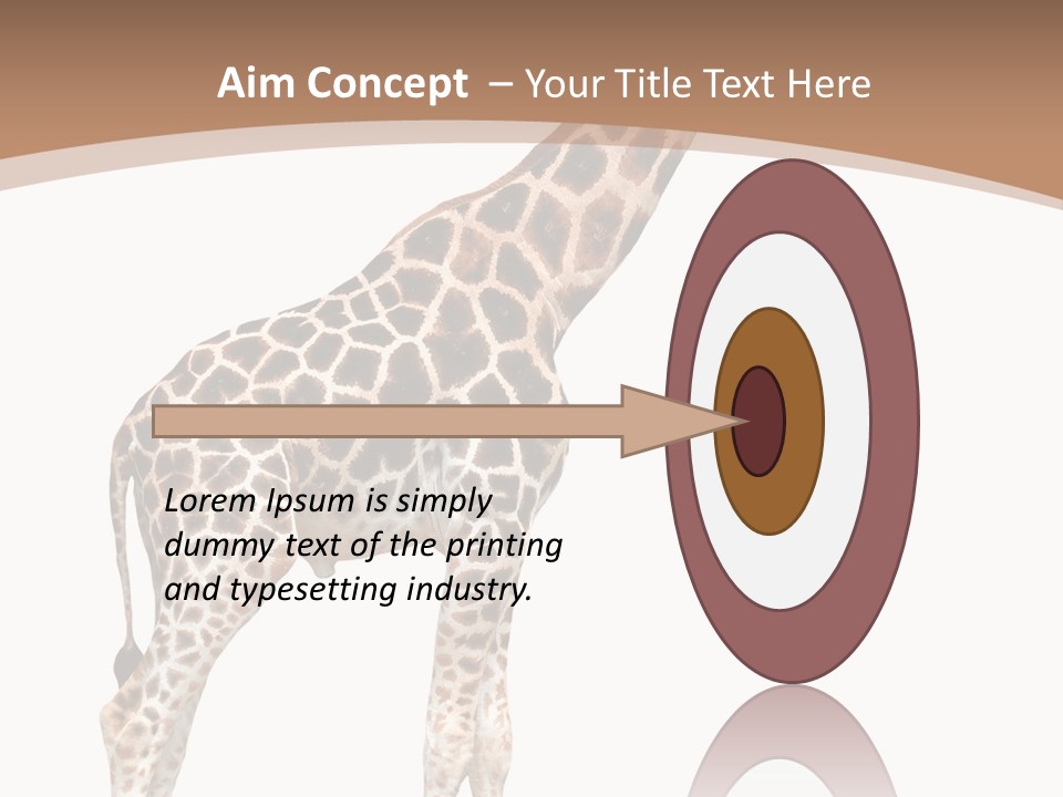 Plain Tropical Camouflage PowerPoint Template