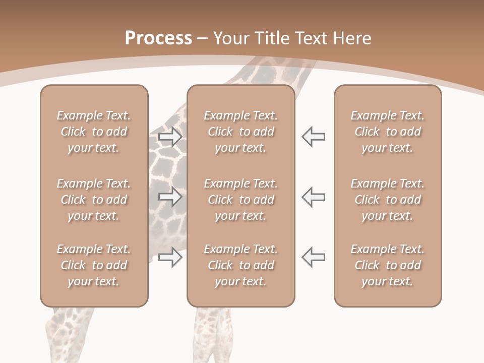 Plain Tropical Camouflage PowerPoint Template