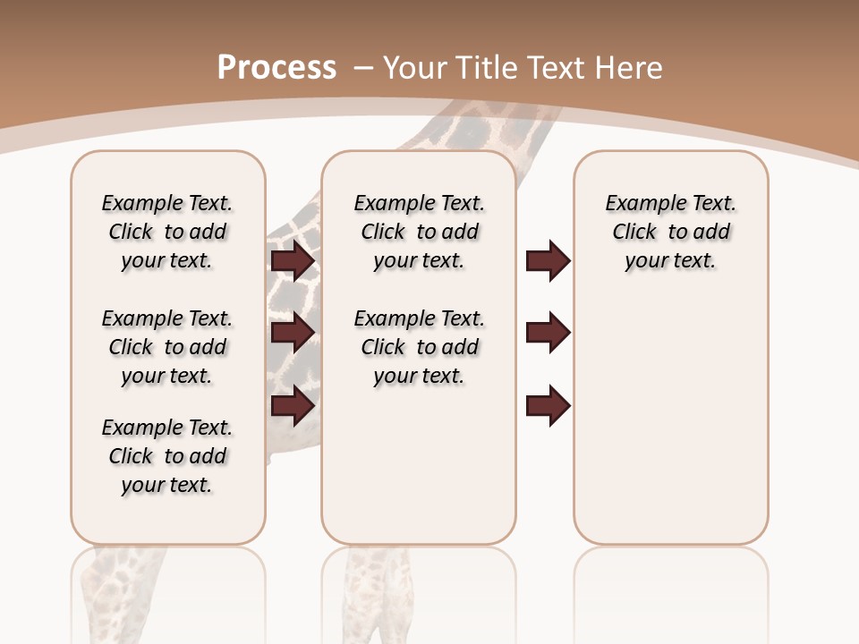 Plain Tropical Camouflage PowerPoint Template