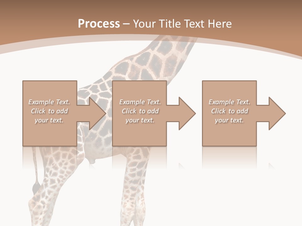 Plain Tropical Camouflage PowerPoint Template