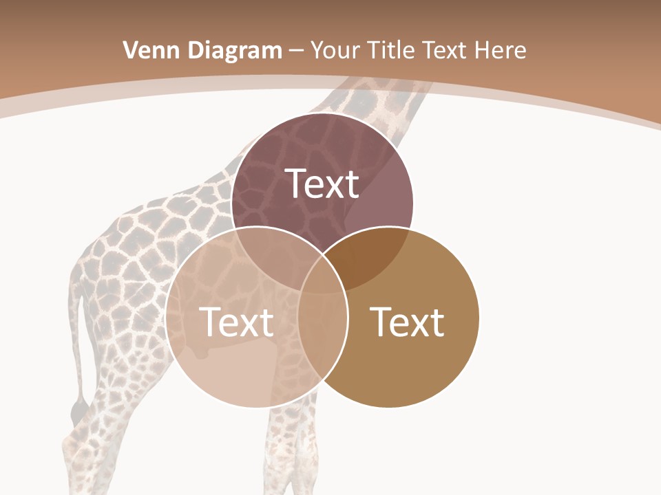 Plain Tropical Camouflage PowerPoint Template