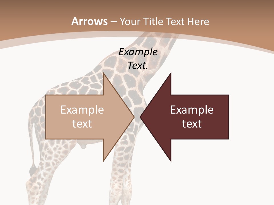 Plain Tropical Camouflage PowerPoint Template