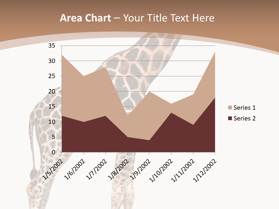 Plain Tropical Camouflage PowerPoint Template
