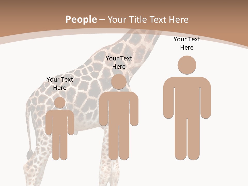 Plain Tropical Camouflage PowerPoint Template