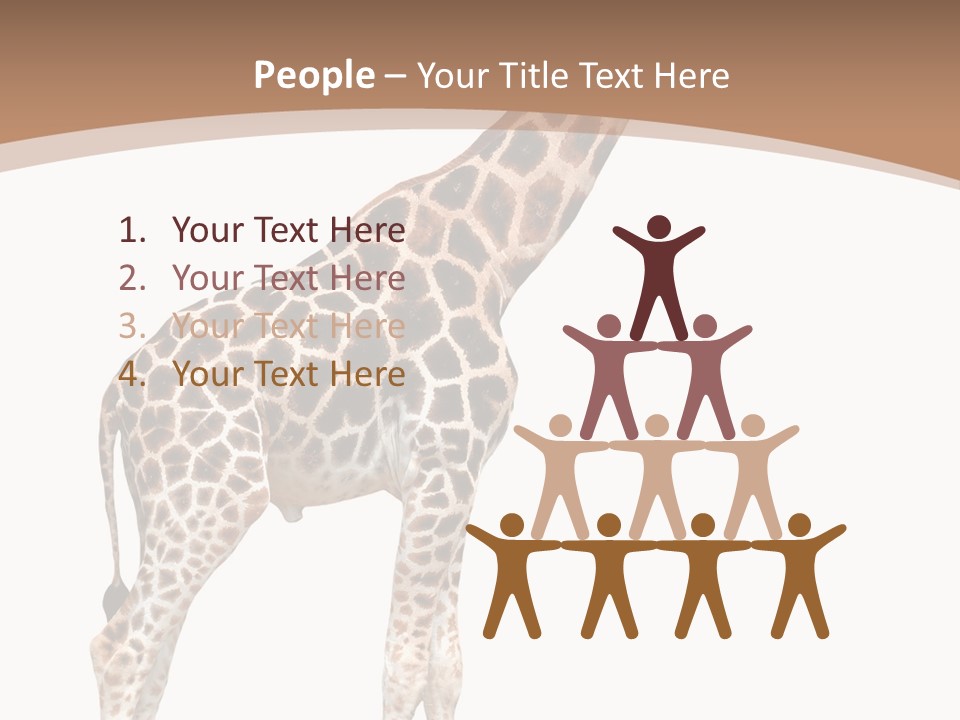 Plain Tropical Camouflage PowerPoint Template