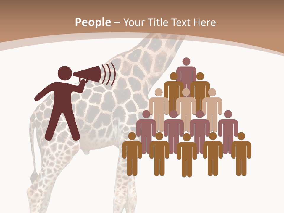 Plain Tropical Camouflage PowerPoint Template