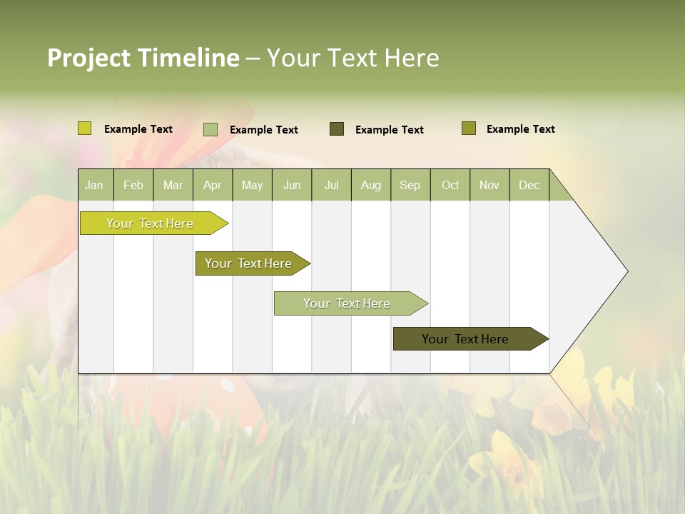 Hase Kinder Pelz PowerPoint Template