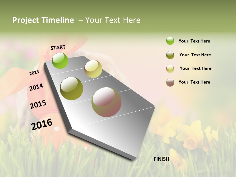 Hase Kinder Pelz PowerPoint Template