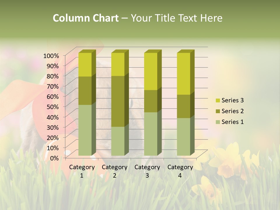 Hase Kinder Pelz PowerPoint Template